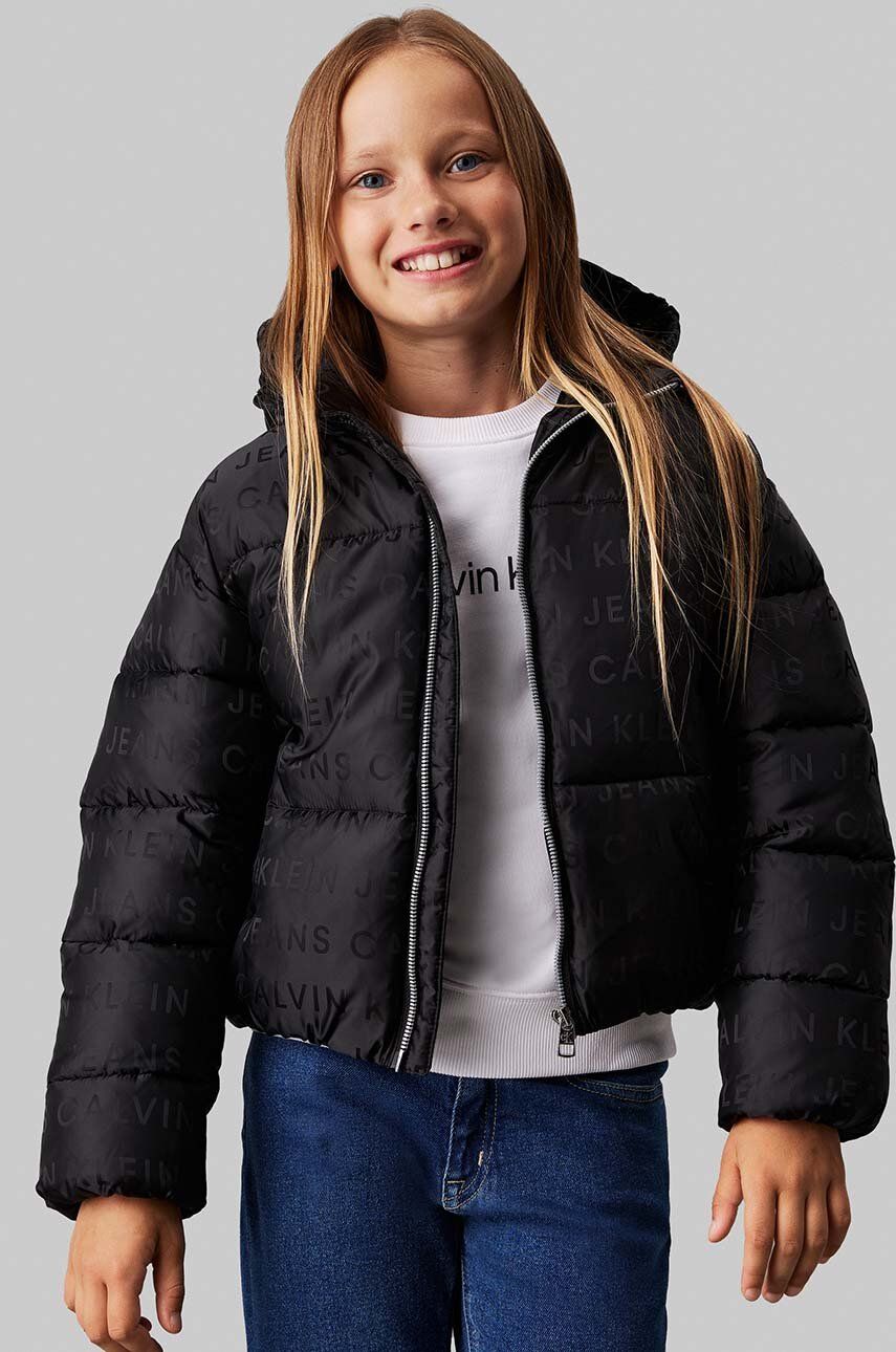 Logo Aop Puffer Jack Black Logo Aop / 10
