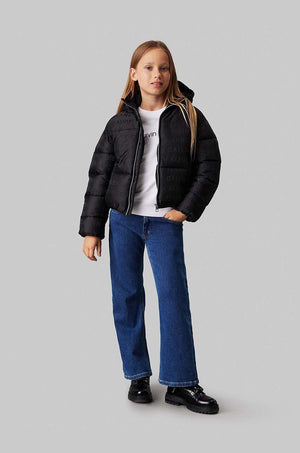 Logo Aop Puffer Jack Black Logo Aop / 10
