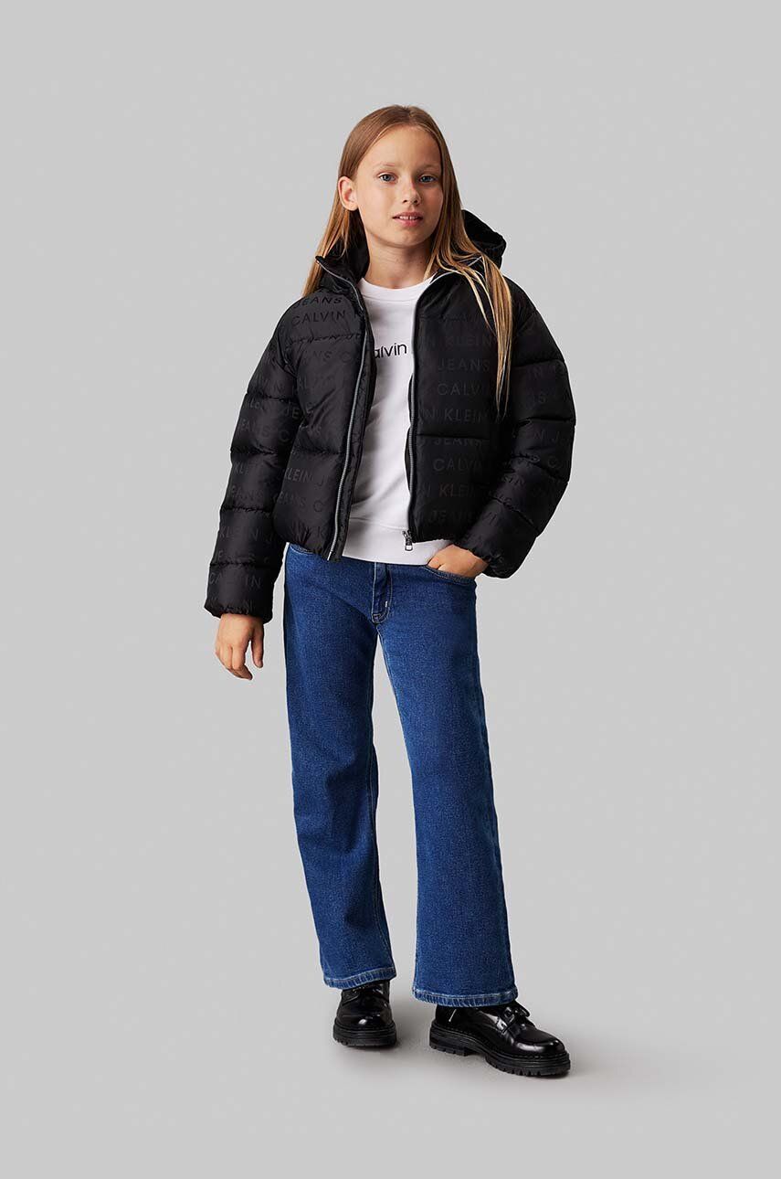 Logo Aop Puffer Jack Black Logo Aop / 10