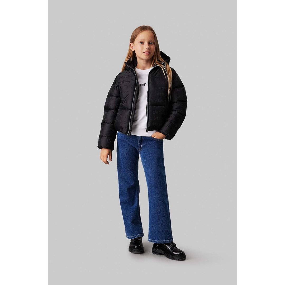 Logo Aop Puffer Jack Black Logo Aop / 10