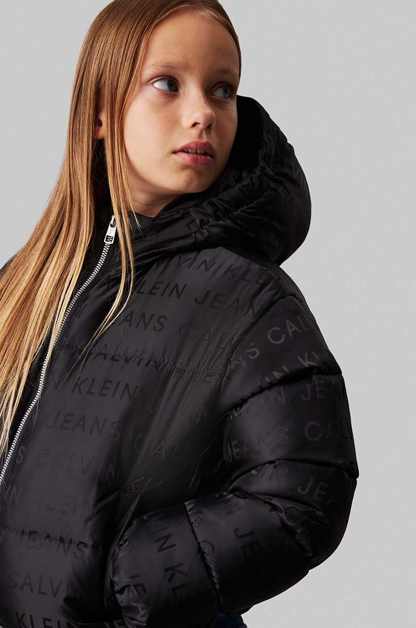 Logo Aop Puffer Jack Black Logo Aop / 10