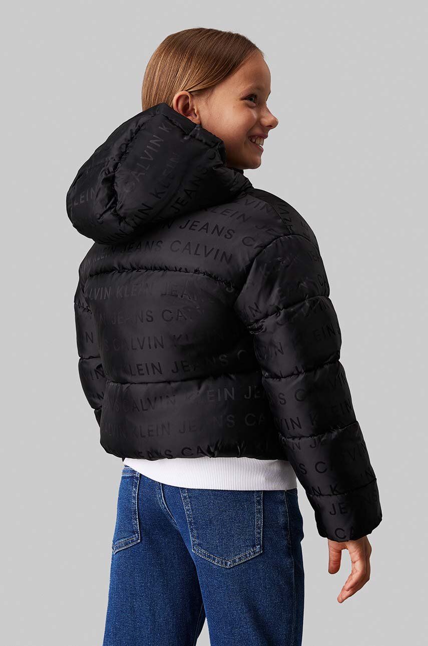 Logo Aop Puffer Jack Black Logo Aop / 10