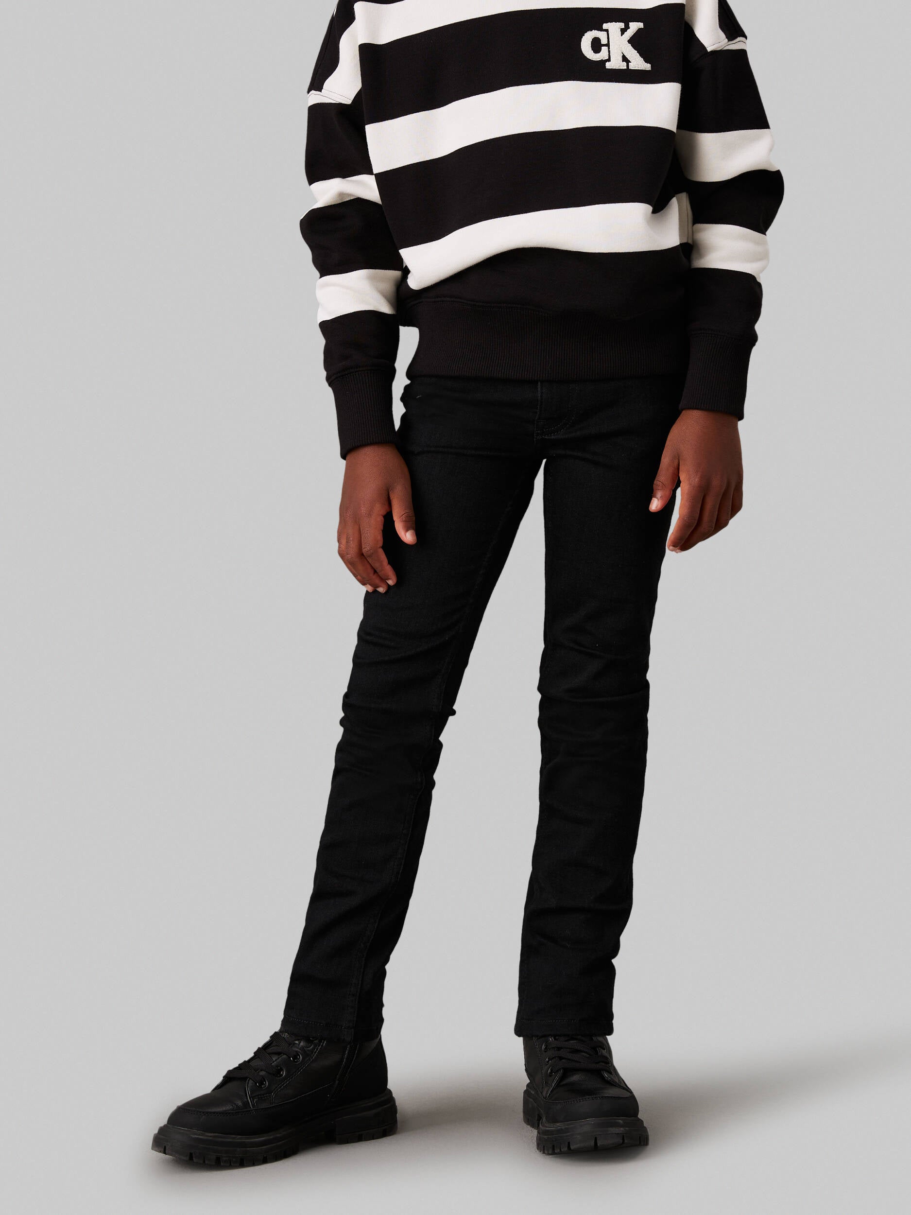 Slim Essential Black Str Essential Black Stretch / 10