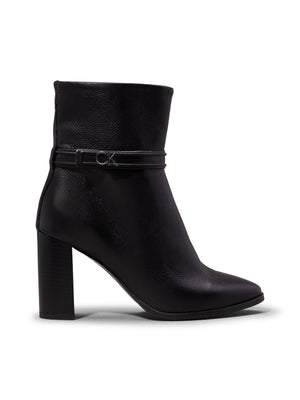 Heel Ankle Boot 85 W/Hw Lth Ck Black / 41