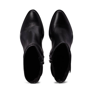 Heel Ankle Boot 85 W/Hw Lth Ck Black / 41