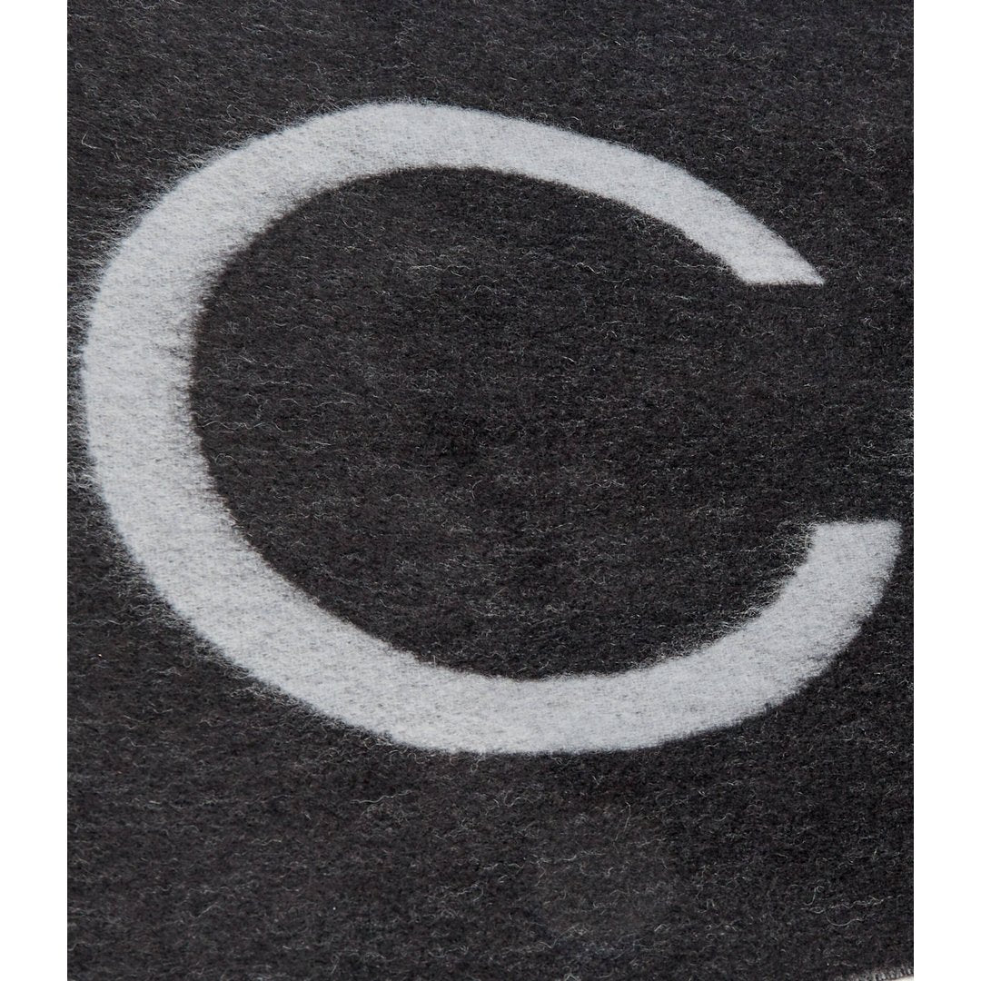 Classic Wool Scarf Signiture Dark Grey/Grey Melange / OS