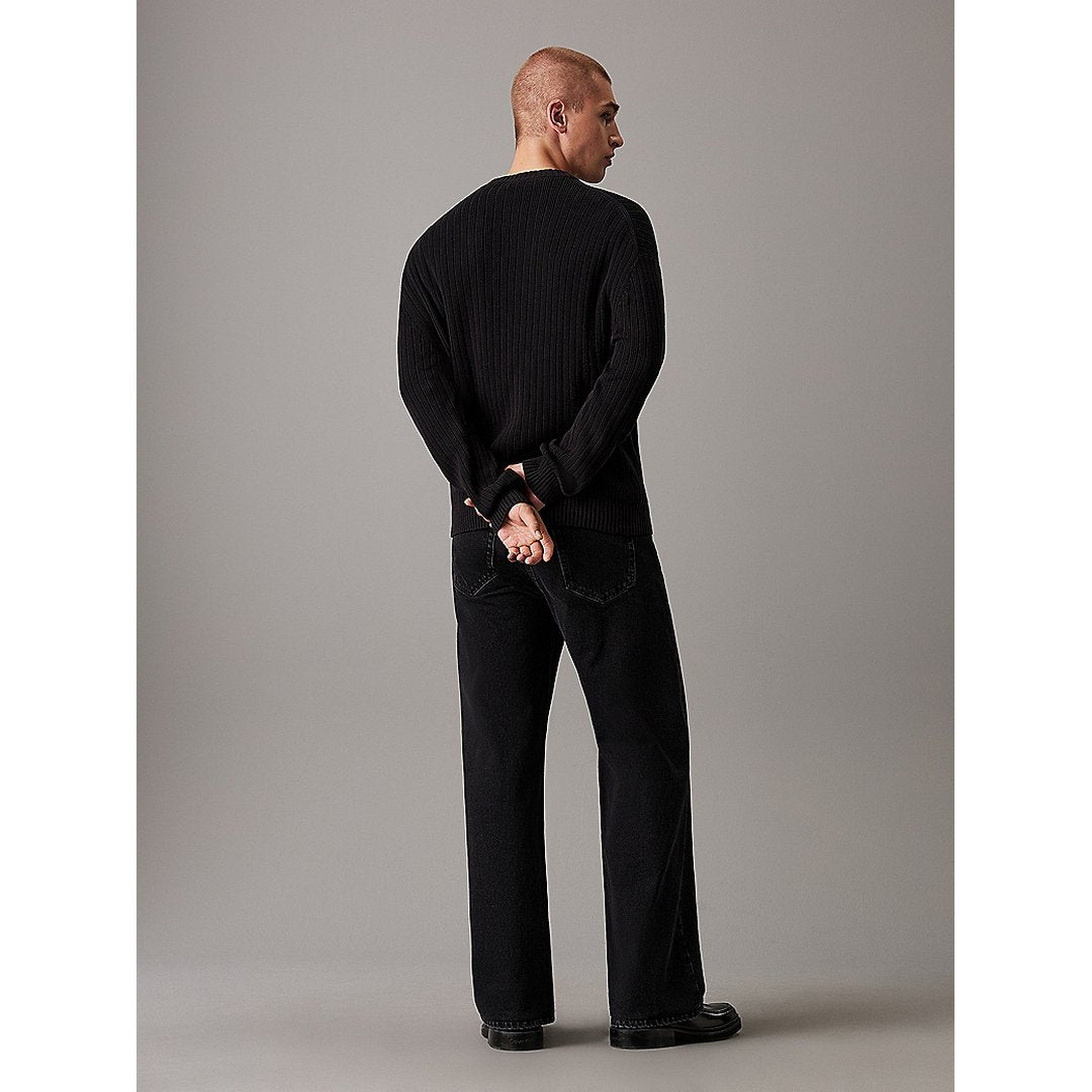Linear Sweater Ck Black / L