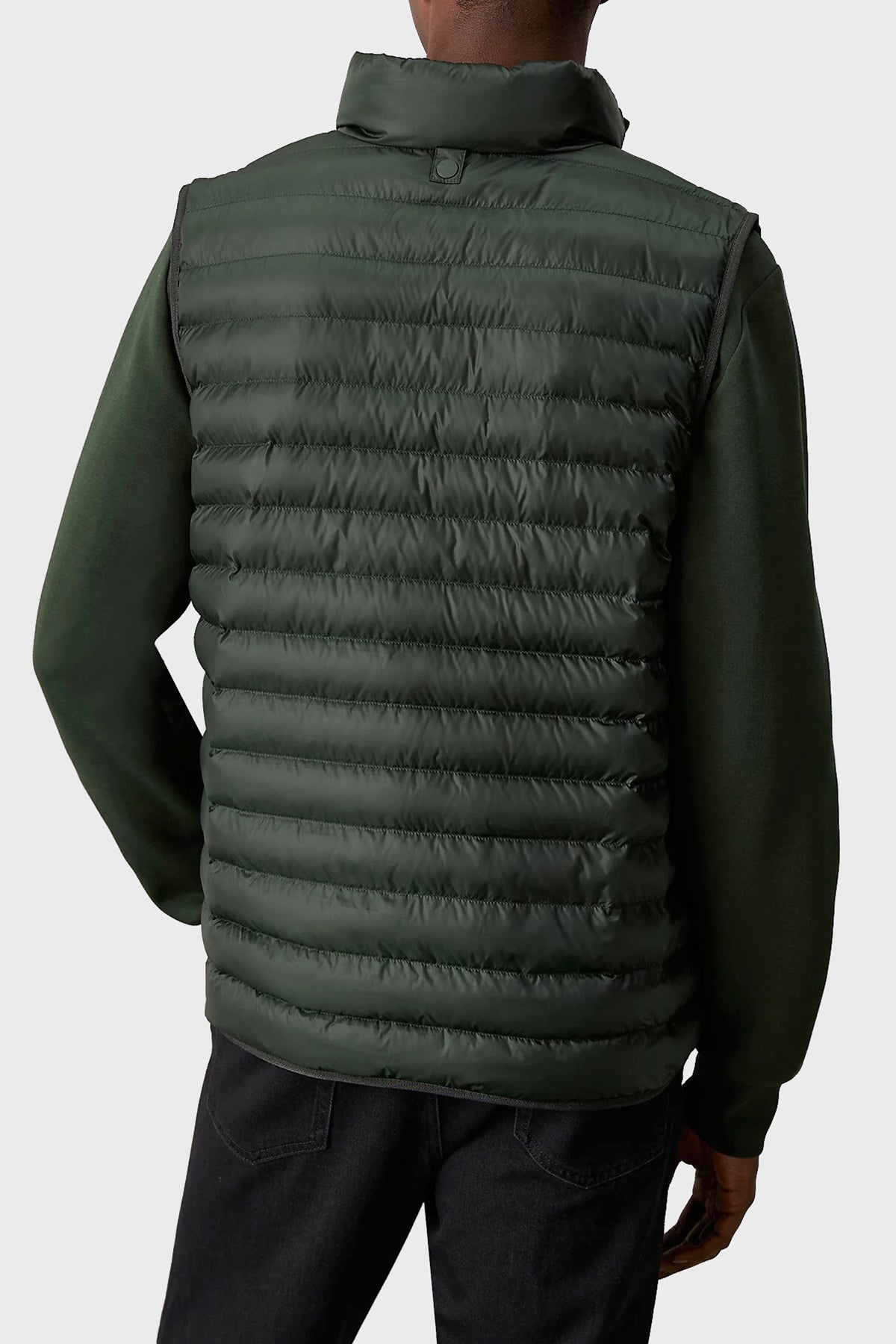 Packable  Quilt Vest Midnight Forest / L