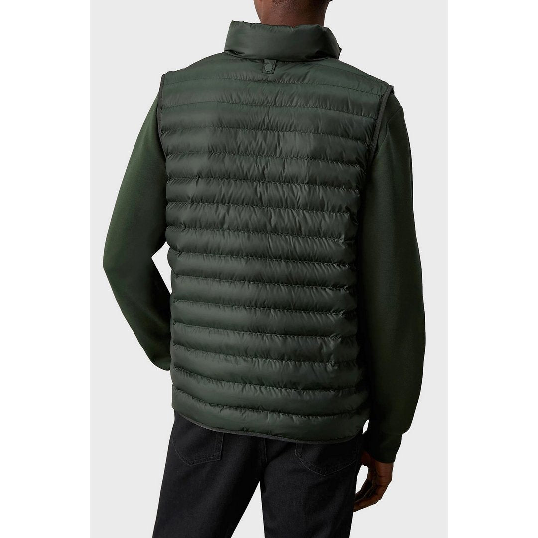 Packable  Quilt Vest Midnight Forest / L