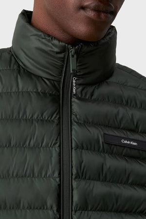 Packable  Quilt Vest Midnight Forest / L