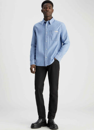 Slim Straight Denim Black / 3230