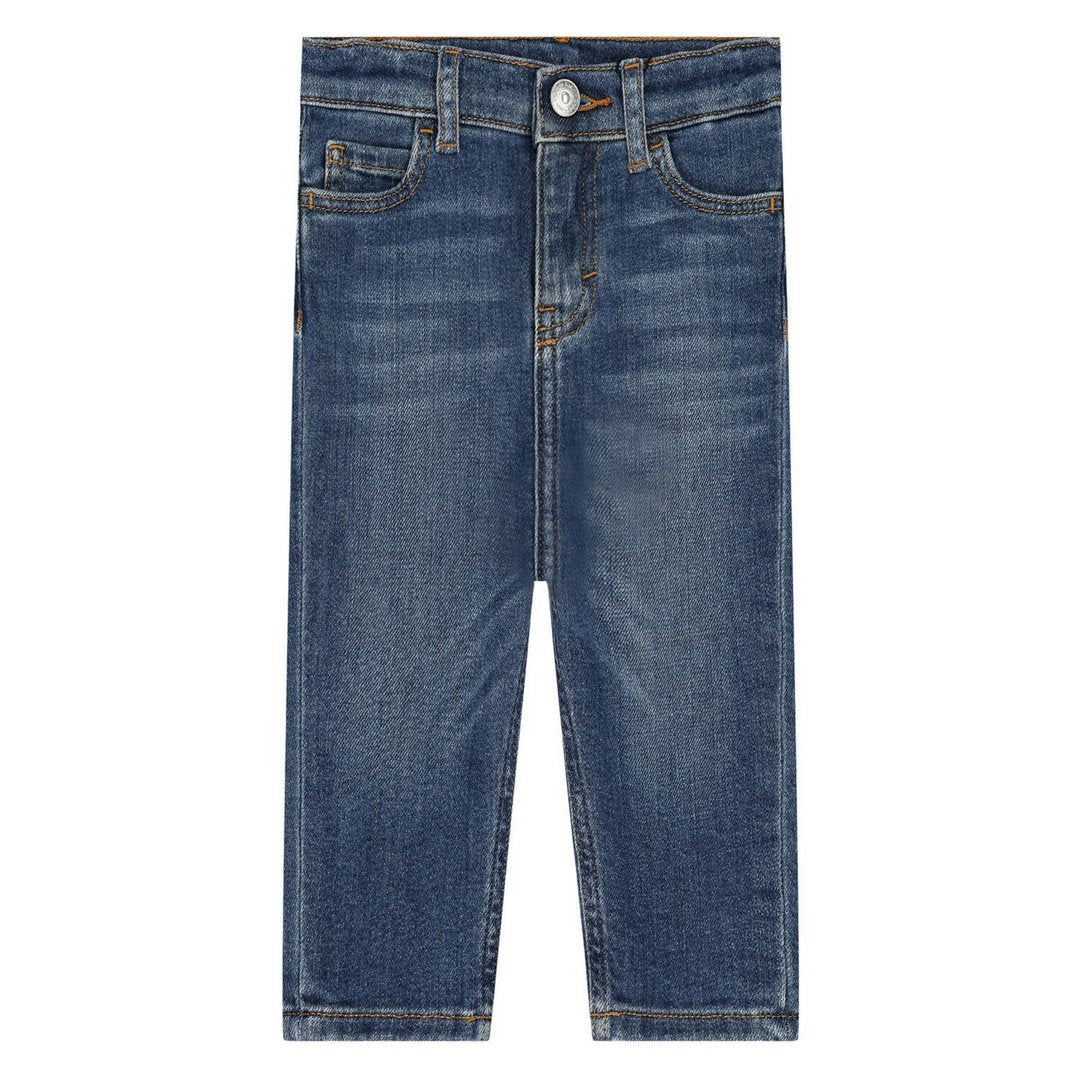 Ck Denim Pants Mid Blue Soft Visual / 4