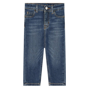 Ck Denim Pants Mid Blue Soft Visual / 4