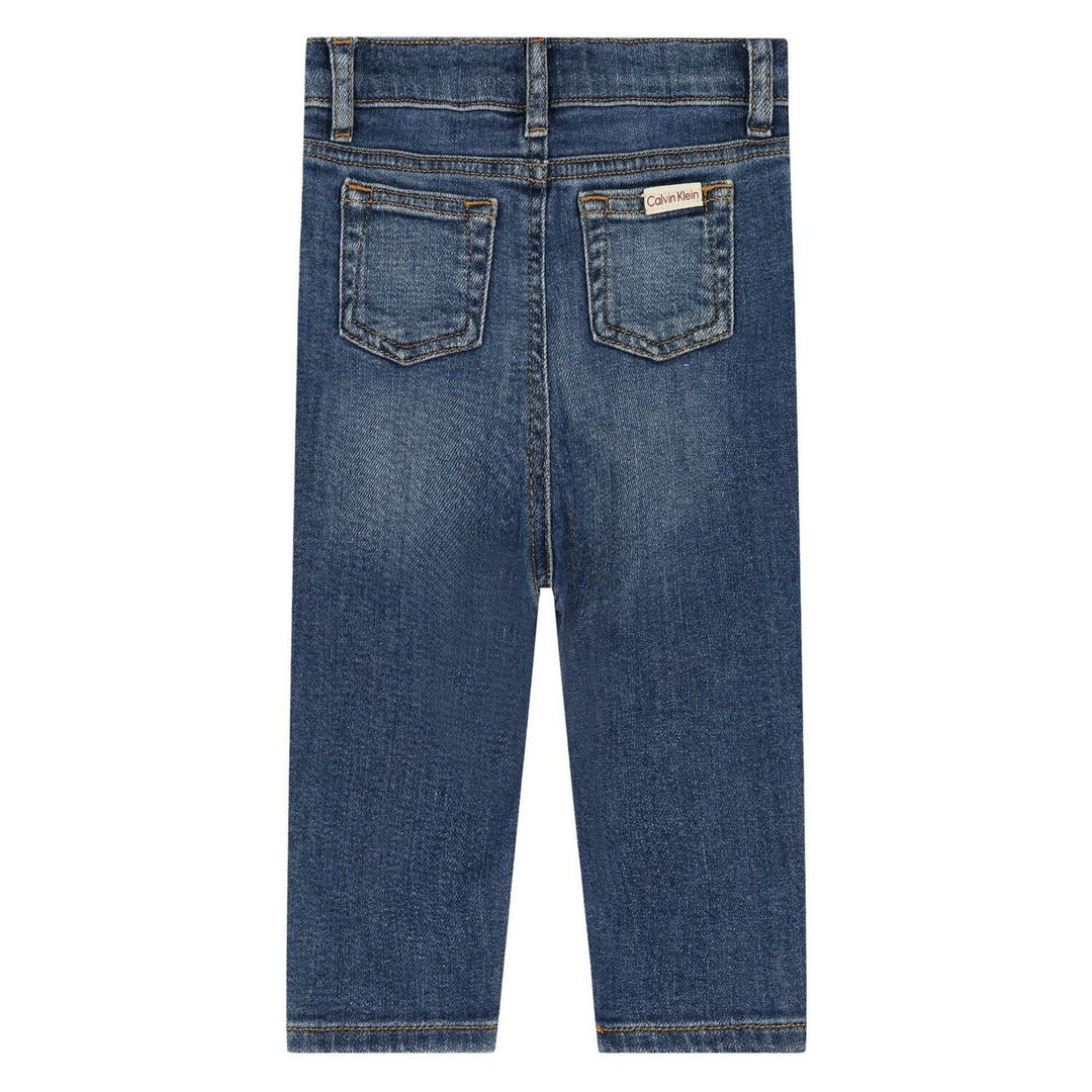 Ck Denim Pants Mid Blue Soft Visual / 4