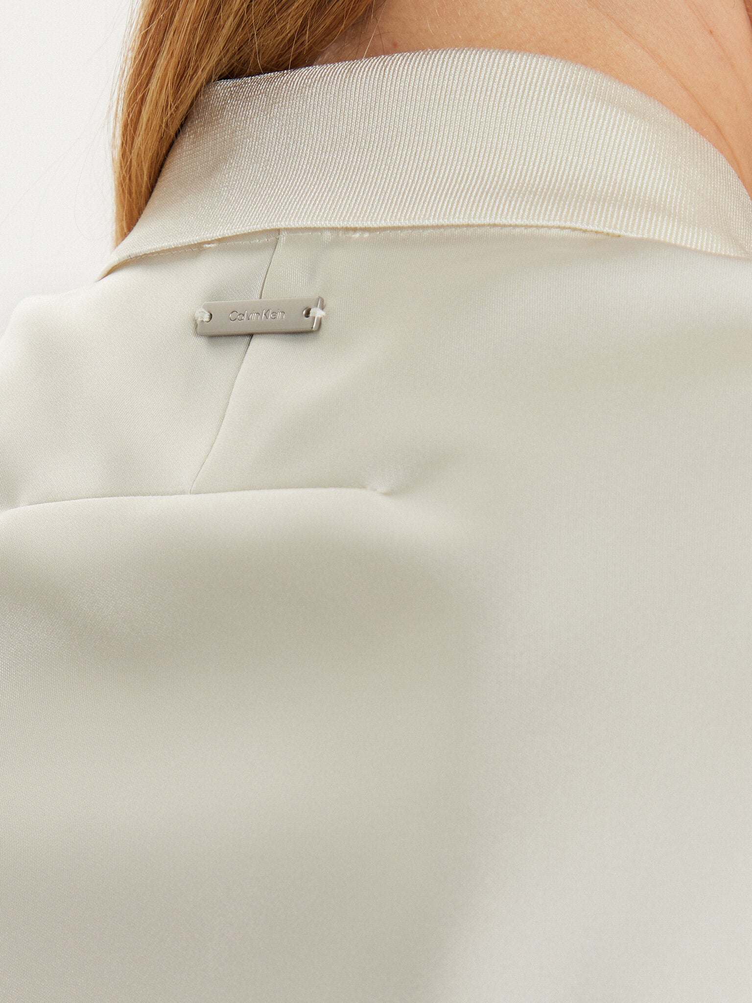 Tech Satin Hs Polo Shirt Antique White / 42