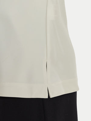 Tech Satin Hs Polo Shirt Antique White / 42