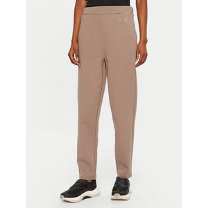 Satin Ck Tailored Sweatpant Brownie / L