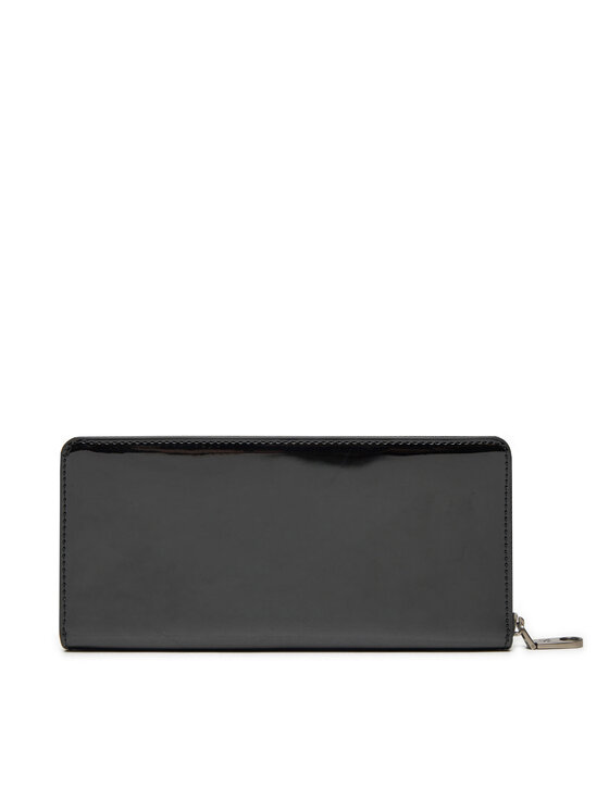 Sculpted Zip Around Im Black / OS