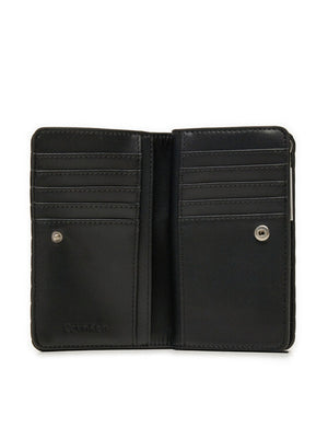 Mini Line Quilt Medium Bifold Pvh Black / OS