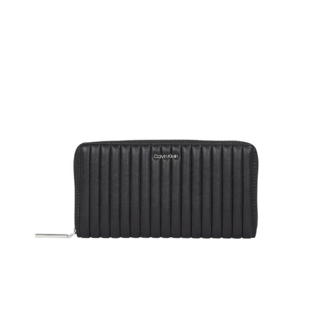 Mini Line Quilt Lg Zip Around Pvh Black / OS