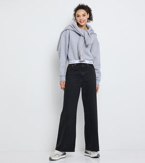 Tjw Boxy Crp Tape Crew Ext Grey Htr / L