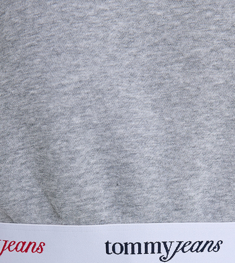 Tjw Boxy Crp Tape Crew Ext Grey Htr / L