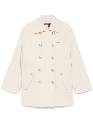 Thc Naval Peacoat Ivory / 36