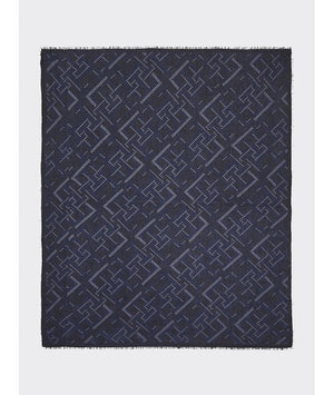 Th Monogram Square Space Blue / OS
