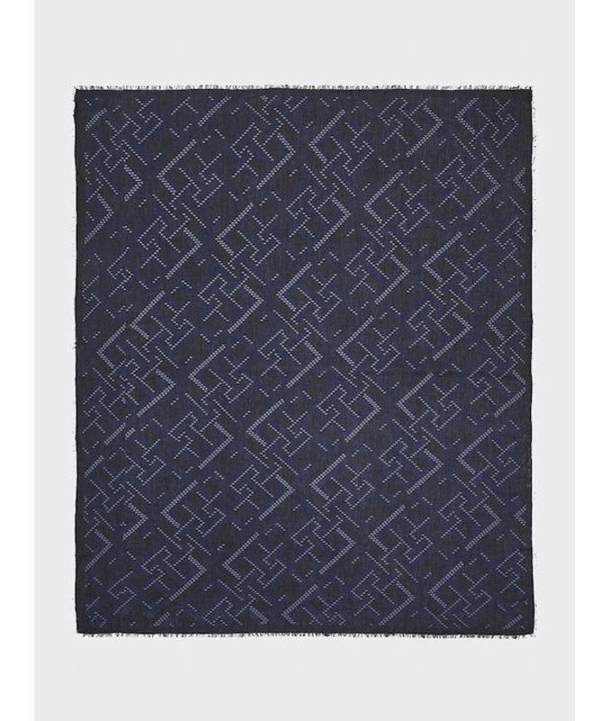Th Monogram Square Space Blue / OS