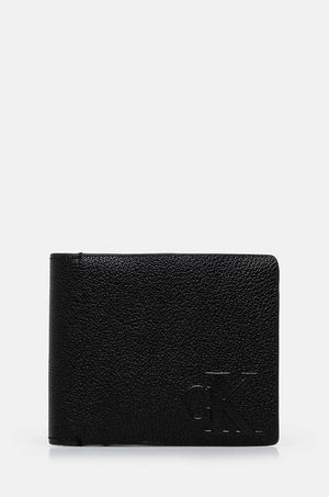 Logo Emboss Bifold W/Coin Black / OS