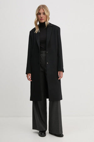 Modal Rib Mock-Neck Top Ck Black / S