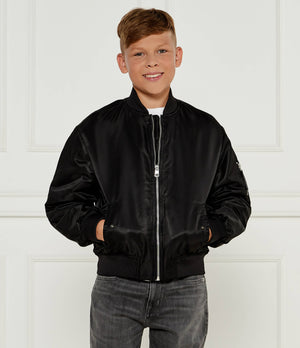 Padded Boxy Bomber Ck Black / 10