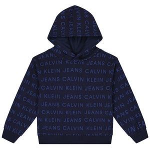 Ckj Aop Hoodie Ckj Logo Aop / 10