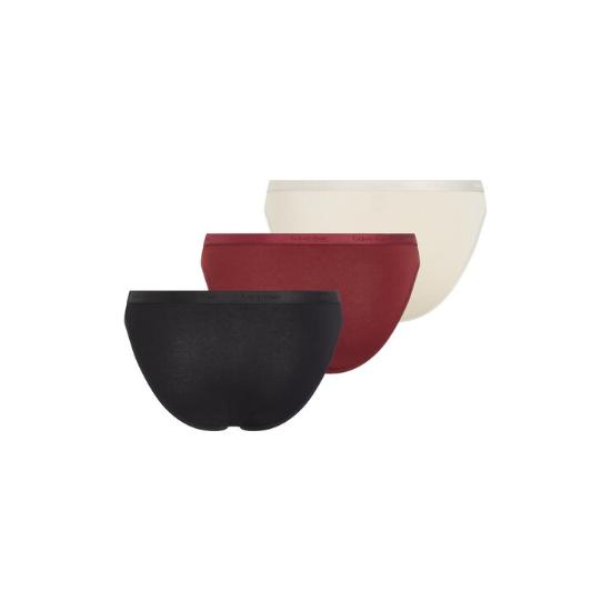 Bikini 3Pk BLACK/ COCOON/ SYRAH / L