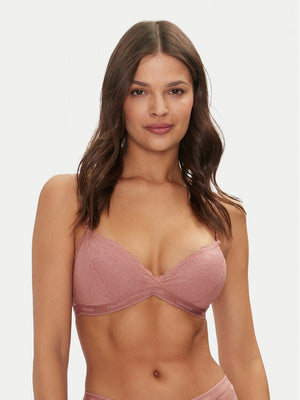 Lightly Lined Triangle RED GRAPE / L