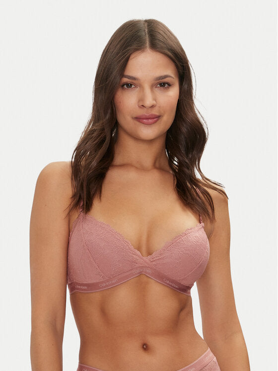 Lightly Lined Triangle RED GRAPE / L