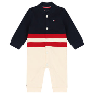 Colorblock Coverall Calico Colorblock / 80