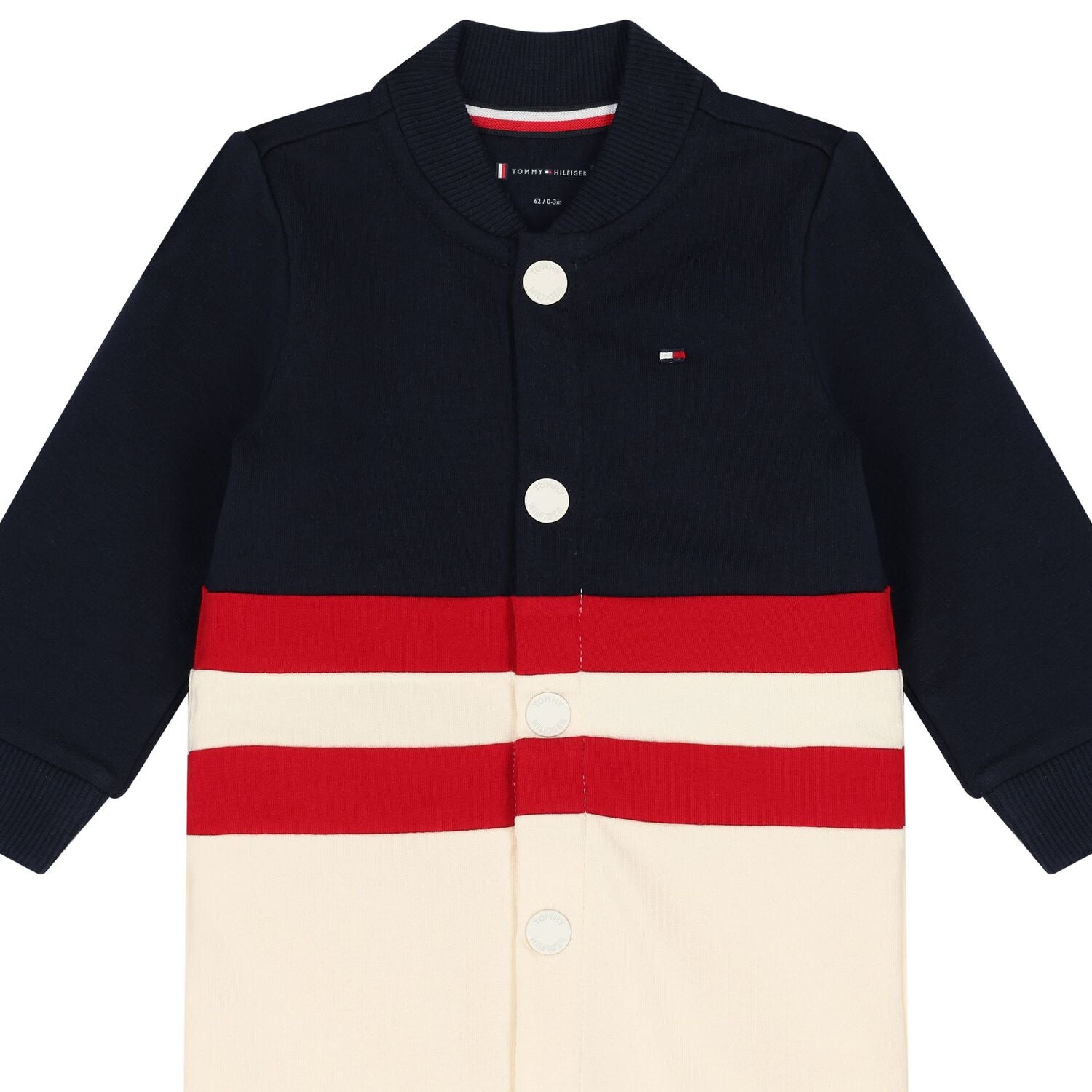 Colorblock Coverall Calico Colorblock / 80