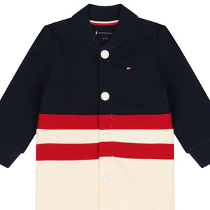 Colorblock Coverall Calico Colorblock / 80