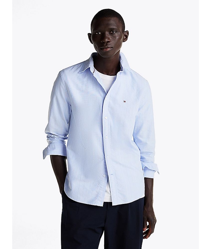Heritage Oxford Fine Stp Shirt Blue Spell / Multi / L