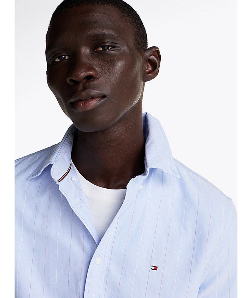 Heritage Oxford Fine Stp Shirt Blue Spell / Multi / L