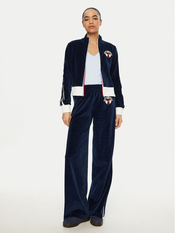 Tjw Velvet Side Strip Jacket Ocean Cavern / L