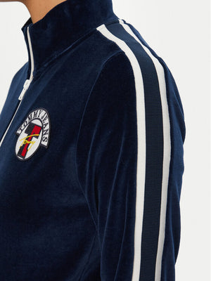 Tjw Velvet Side Strip Jacket Ocean Cavern / L