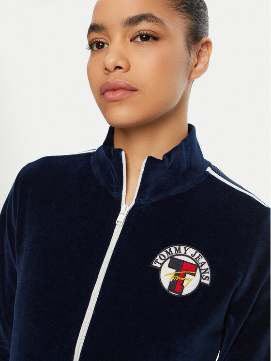 Tjw Velvet Side Strip Jacket Ocean Cavern / L