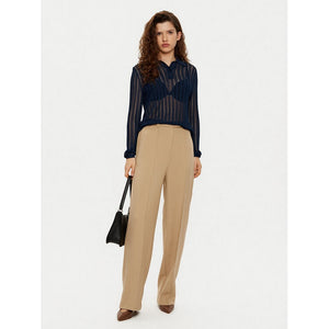 Punto Relaxed Straight Pant Classic Beige Htr / R40