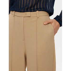 Punto Relaxed Straight Pant Classic Beige Htr / R40