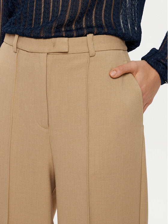 Punto Relaxed Straight Pant Classic Beige Htr / R40