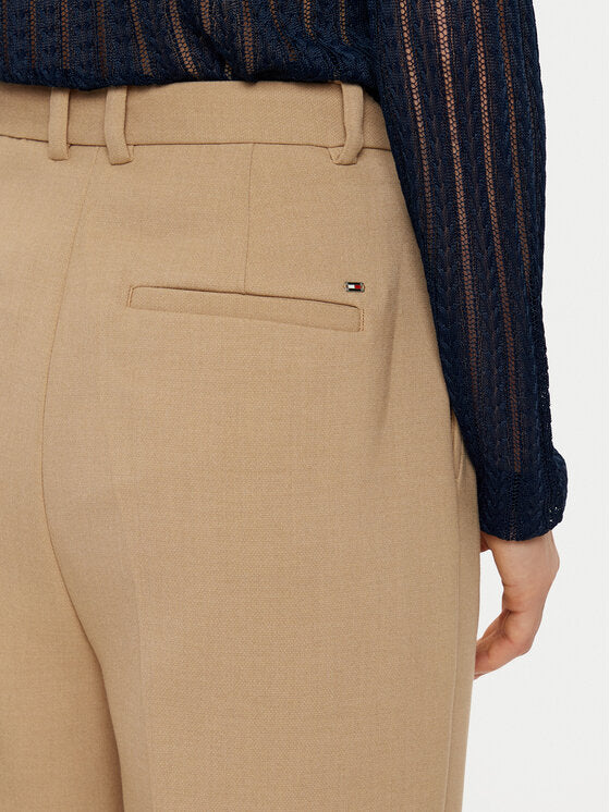 Punto Relaxed Straight Pant Classic Beige Htr / R40