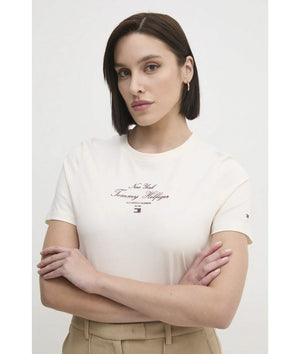 Reg Script C-Nk Ss Ivory Petal / L