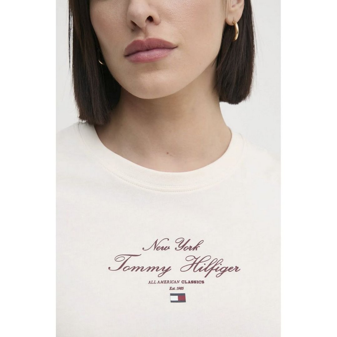 Reg Script C-Nk Ss Ivory Petal / L